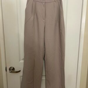 NEW - A&F - Curve Love Sloane Tailored Wide Leg Pant, 2 PAIRS (29 or 8 long)